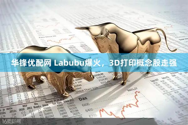 华锋优配网 Labubu爆火，3D打印概念股走强