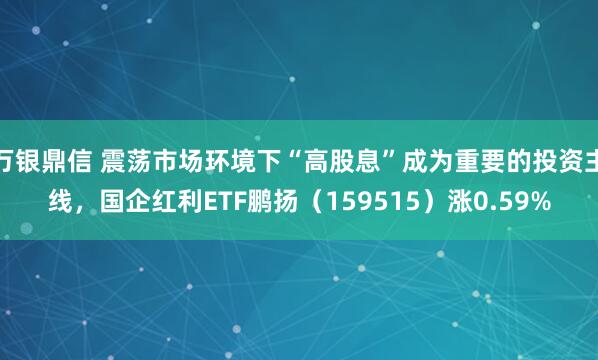 万银鼎信 震荡市场环境下“高股息”成为重要的投资主线，国企红利ETF鹏扬（159515）涨0.59%